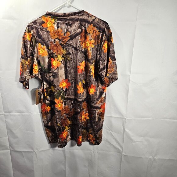 Clemson Tigers Paw Camo T-Shirt – Polyester Size XL - Picture 2 of 7